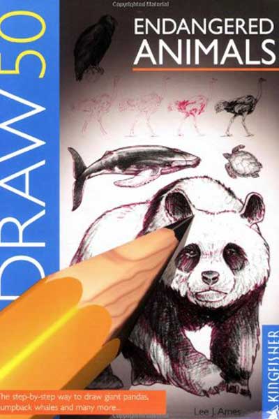 Draw 50: Endangered Animals - Passarobooks